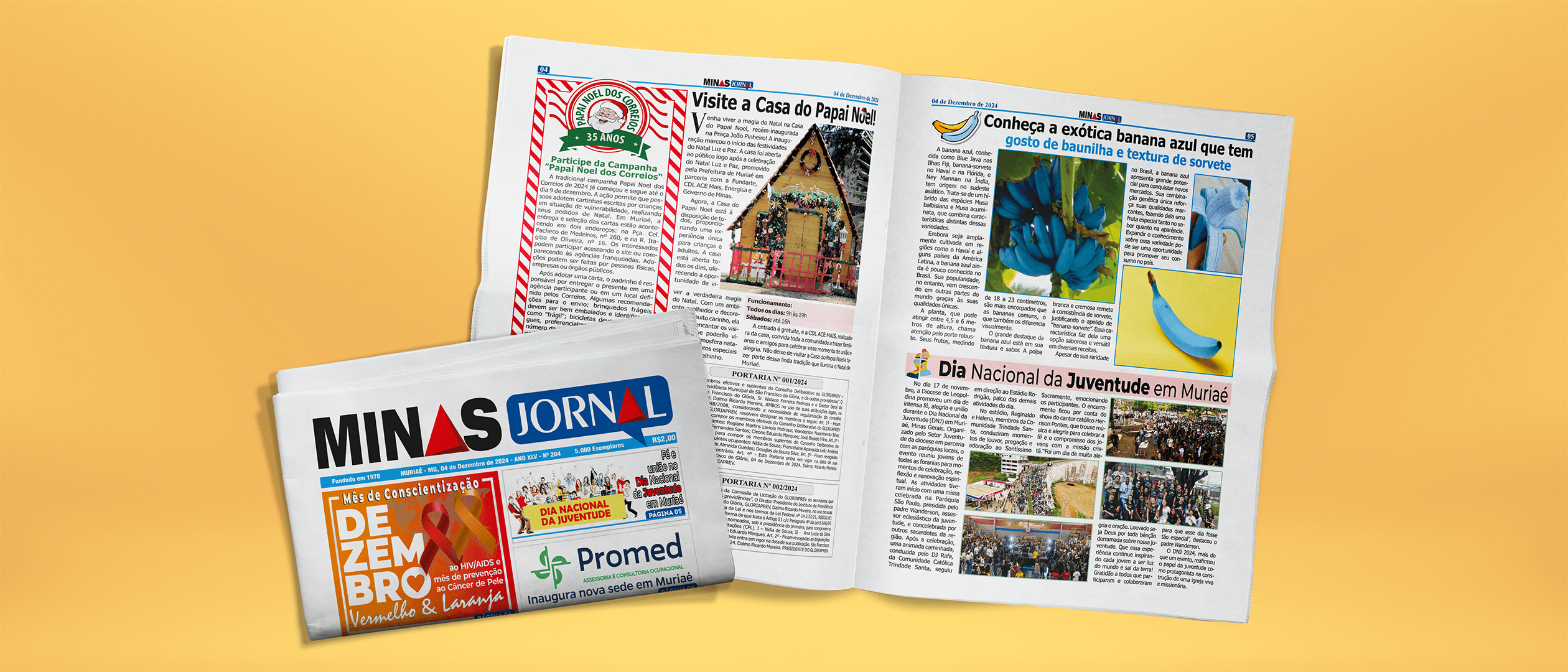 📰 Edição 204 do Minas Jornal! 📰