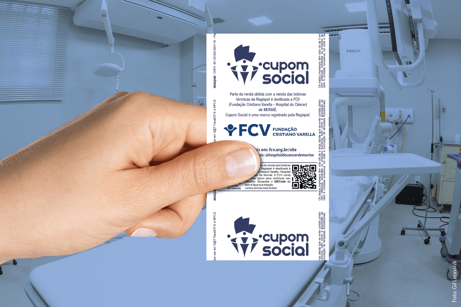 Cupons Fiscais colaboram na captação de recursos para o Hospital do Câncer de Muriaé