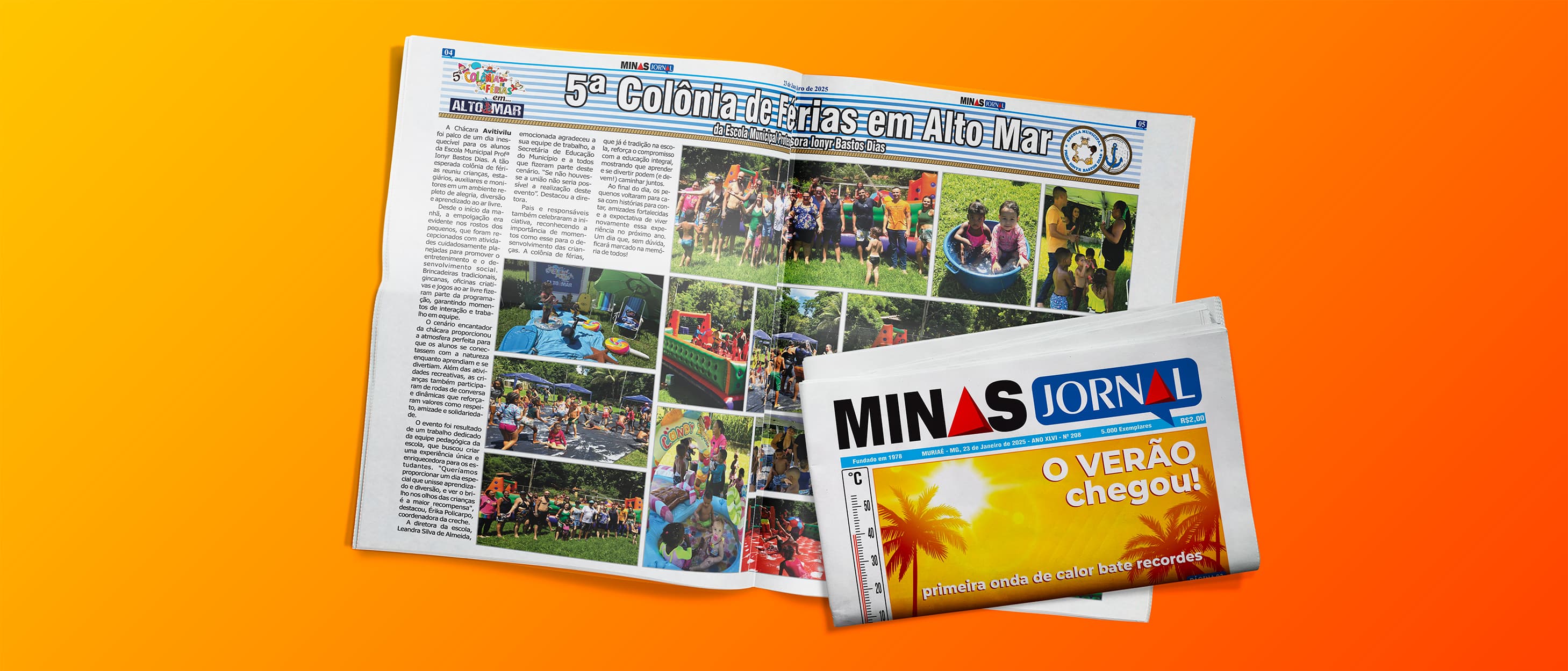 📰✨ Edição 208 do Minas Jornal 🚀🔥