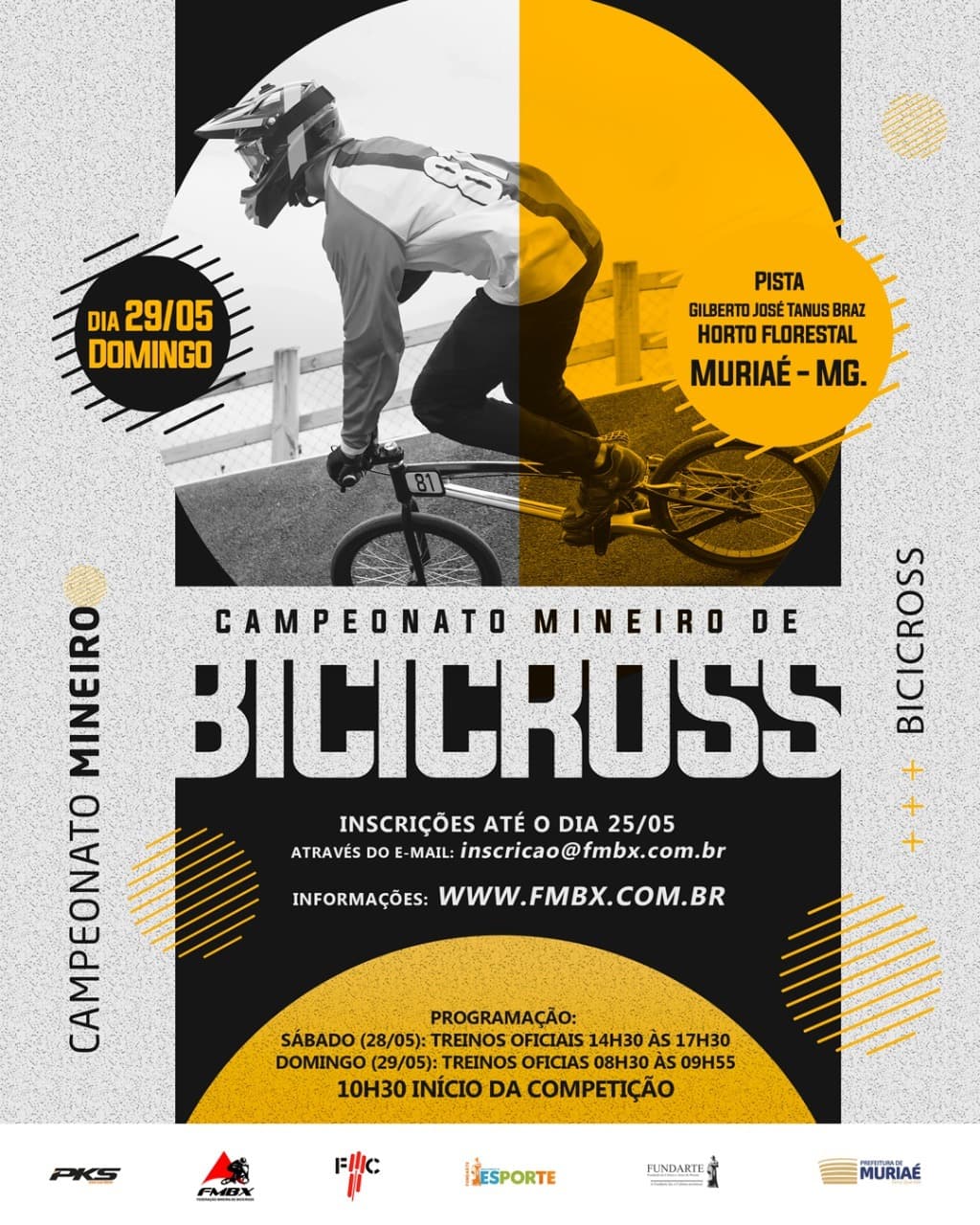 Muriaé terá Campeonato Mineiro de Bicicross